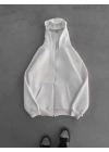 HODDİE KAR MASKE HIRKA BEYAZ