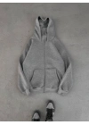 HODDİE KAR MASKE HIRKA GRİ