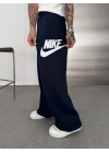 BASKI DETAY BAGGY OVERSİZE EŞOFMAN LACİVERT