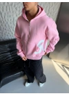 SUPREME ŞARDONLU HIRKA PEMBE