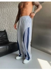 Ad Baggy Bol Paça Eşofman Gri
