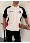 bm Polo Yaka Thirt Beyaz