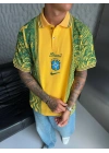 Brasil Polo Yaka Tshırt Sarı