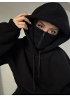 Kar maske Özel Tasarım Sweatshirt