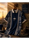 Prs Polo Yaka Unisex Tshirt Lacivert