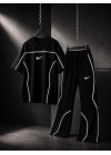 Reflektör Baggy Eşofman Takım Siyah