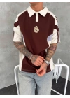 RM Polo Yaka Unisex Tshirt Kahverengi