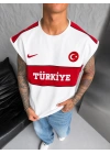 Türkiye Oversize Sıfır Kol Beyaz
