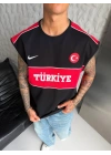 Türkiye Oversize Sıfır Kol Siyah