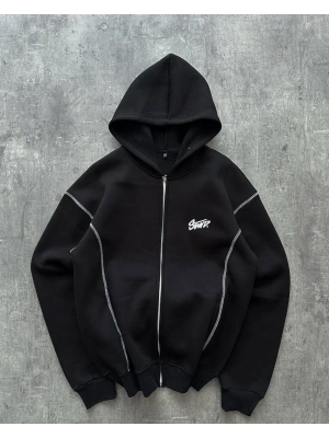 SWD Unisex Kapüşonlu Hırka