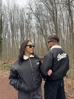 Swd Kürklü Unisex Bomber Ceket