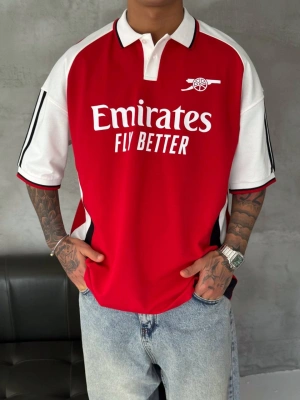 FLY Polo Yaka Tshırt Kırmızı