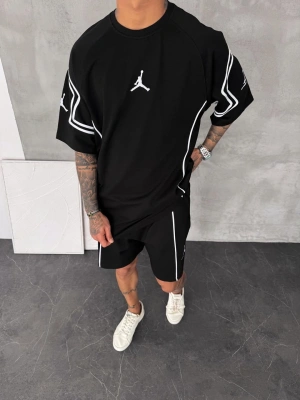 Şortlu Takım Siyah