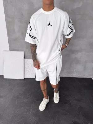 Şortlu Takım Beyaz