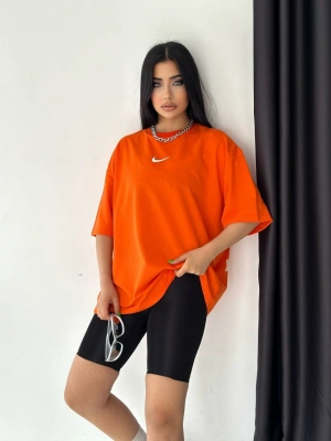 Baskı Detay Nk Oversize Tshirt