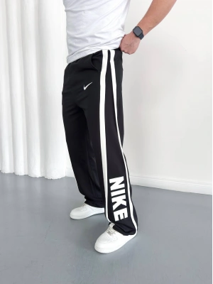 Bol Paça Baggy Eşofman Siyah