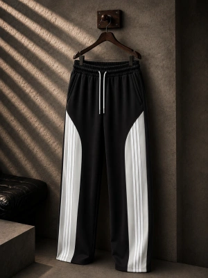 ÜÇ ÇİZGİLİ BAGGY ADD EŞOFMAN