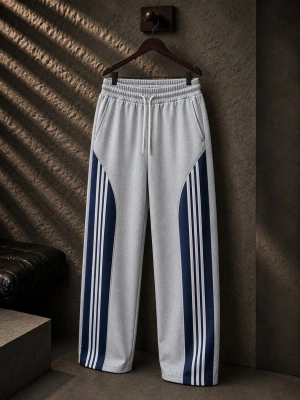 ÜÇ ÇİZGİLİ BAGGY ADD EŞOFMAN