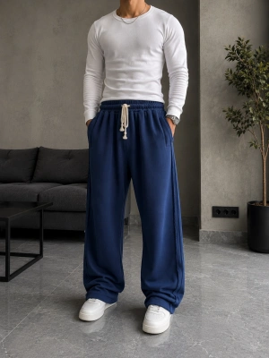 BASİC BAGGY YAN DETAY UNİSEX EŞOFMAN