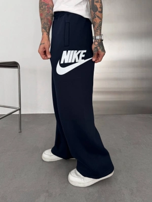BASKI DETAY BAGGY OVERSİZE EŞOFMAN LACİVERT