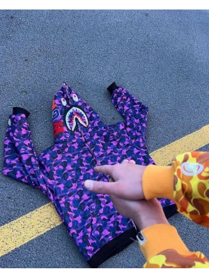 Bape Unisex Hırka Mor