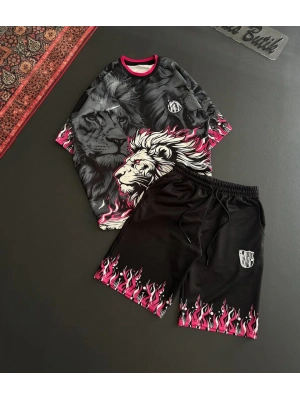 BC Aslan Oversize Şortlu Takım