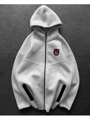 Bc Cepli Tech Unisex Hırka Gri