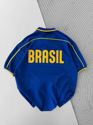 Brazil Polo Yaka Tshirt Lacivert
