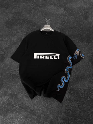 FRL Oversize Unisex Tshirt Siyah