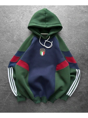 İTL Şerit Detay Oversize Sweatshirt