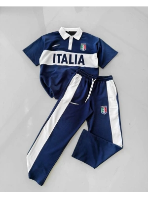 İTL Unisex Eşofman Takım - Lacivert