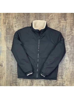 Nf Çift Taraflı Unisex Mont Siyah