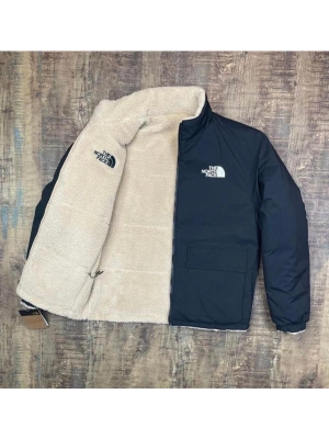 Nf Çift Taraflı Unisex Mont Siyah