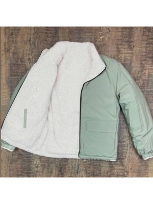 Nf Çift Taraflı Unisex Mont Yeşil