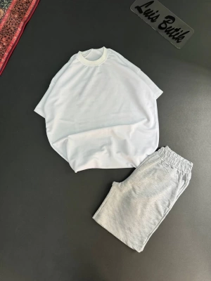 NK Unisex Şortlu Takım - Gri