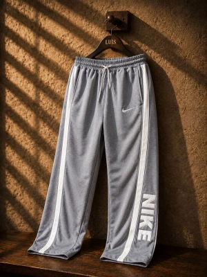 Paça Detay Baggy Eşofman Gri