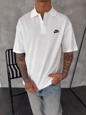 Polo Yaka Nk Tshirt Beyaz