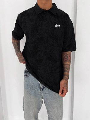 Polo Yaka SW Tshirt Siyah