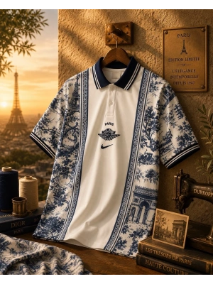 Prs Polo Yaka Unisex Tshirt Beyaz
