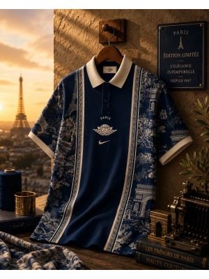 Prs Polo Yaka Unisex Tshirt Lacivert