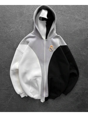 RM Kar Maske Unisex Şardonlu Hırka