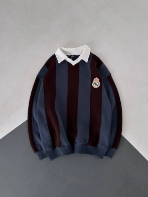 RM Polo Yaka Sweatshirt Lacivert