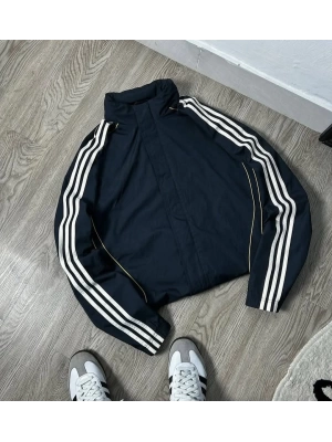 Şeritli Unisex Paraşüt Ceket