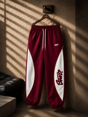 SWD Baggy Eşofman Kırmızı