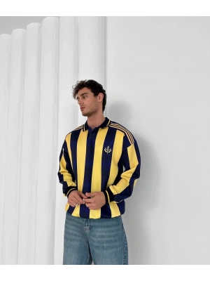 Taraftar Şardonlu Unisex Sweatshirt Polo Yaka ÖN SİPARİŞ