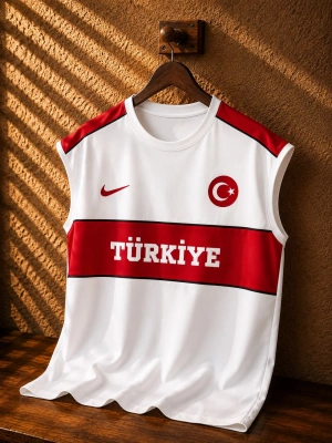 Türkiye Oversize Sıfır Kol Beyaz