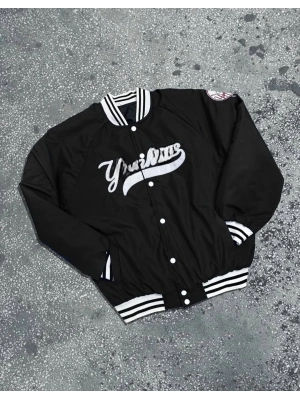 Yankes Dolumlu Unısex Bomber ceket Siyah