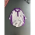 R Polo Yaka Tshirt - Beyaz/Mor