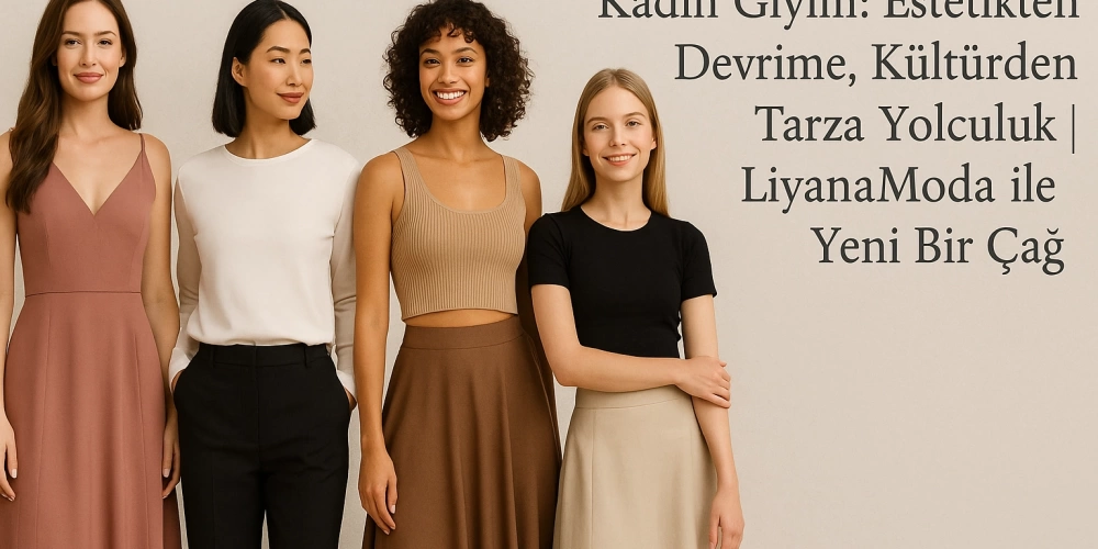 Kadın Giyim: Estetikten Devrime, Kültürden Tarza Yolculuk | LiyanaModa ile Yeni Bir Çağ