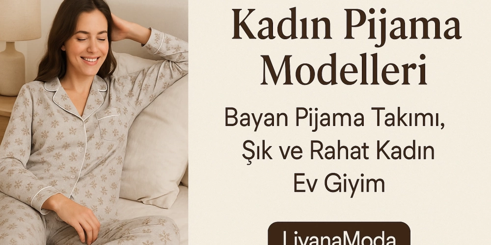 Kadın Pijama: Evinizde Şıklık ve Rahatlık